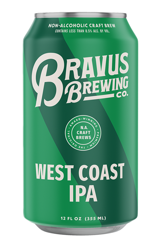 Bravus Non-Alcoholic West Coast IPA / 12-Pack